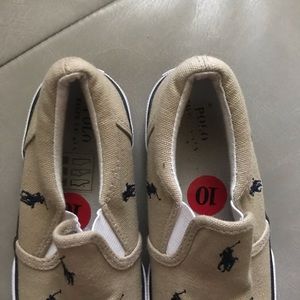 Polo boys canvas shoes